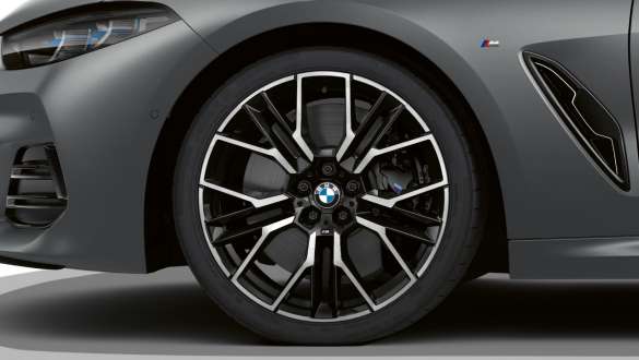 BMW Serije 8 Cabrio G14 LCI Facelift 2022 BMW Individual Frozen Pure sive metalik boje BMW M850i xDrive 20-inčni M dvokraki točkovi od lakih legura 894 M