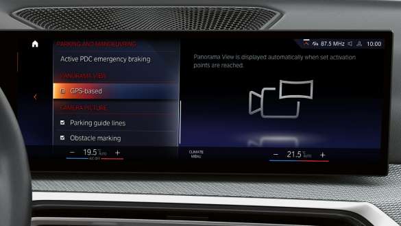Driving Assistant Plus BMW M240i xDrive Coupe G42 2021 BMW M240i xDrive Coupe G42 2021 Parking Assistant Plus