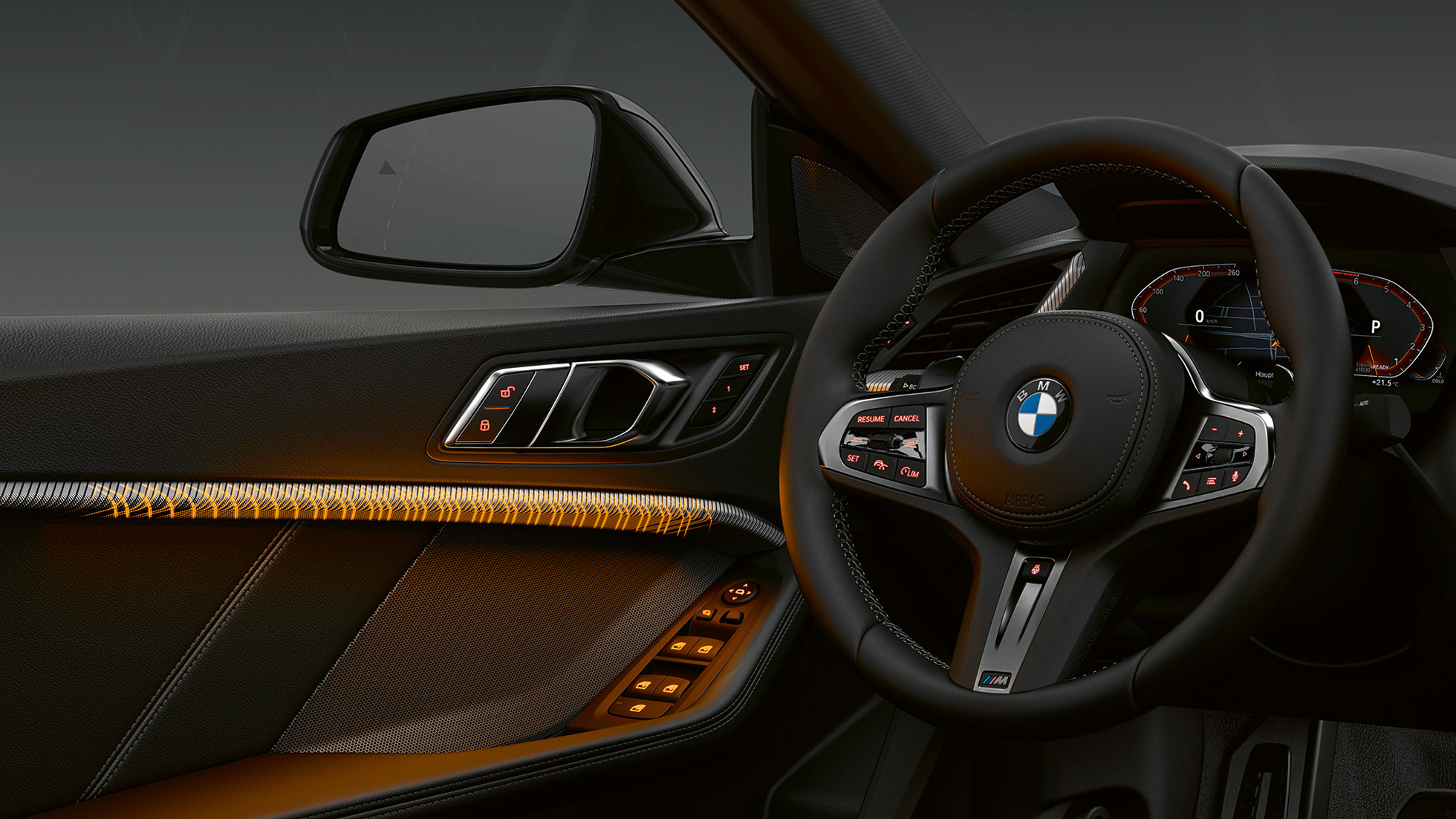Osvetljene unutrašnje ukrasne lajsne BMW Serije 2 Gran Coupé Osvetljene unutrašnje ukrasne lajsne BMW Serije 2 Gran Coupé F44 Enterijer