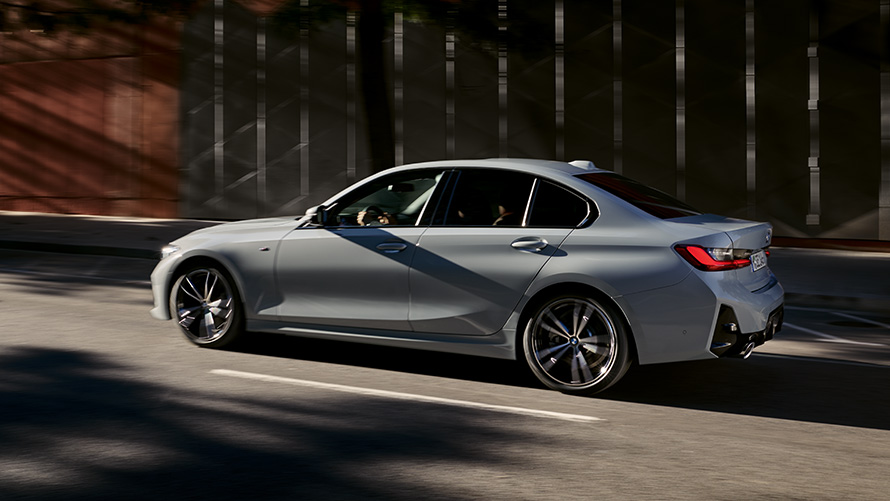 BMW limuzina serije 3 sedma generacija G20 pogled sa strane BMW serija 3 modeli BMW limuzine serije 3 sedma generacija G20 pogled sa strane