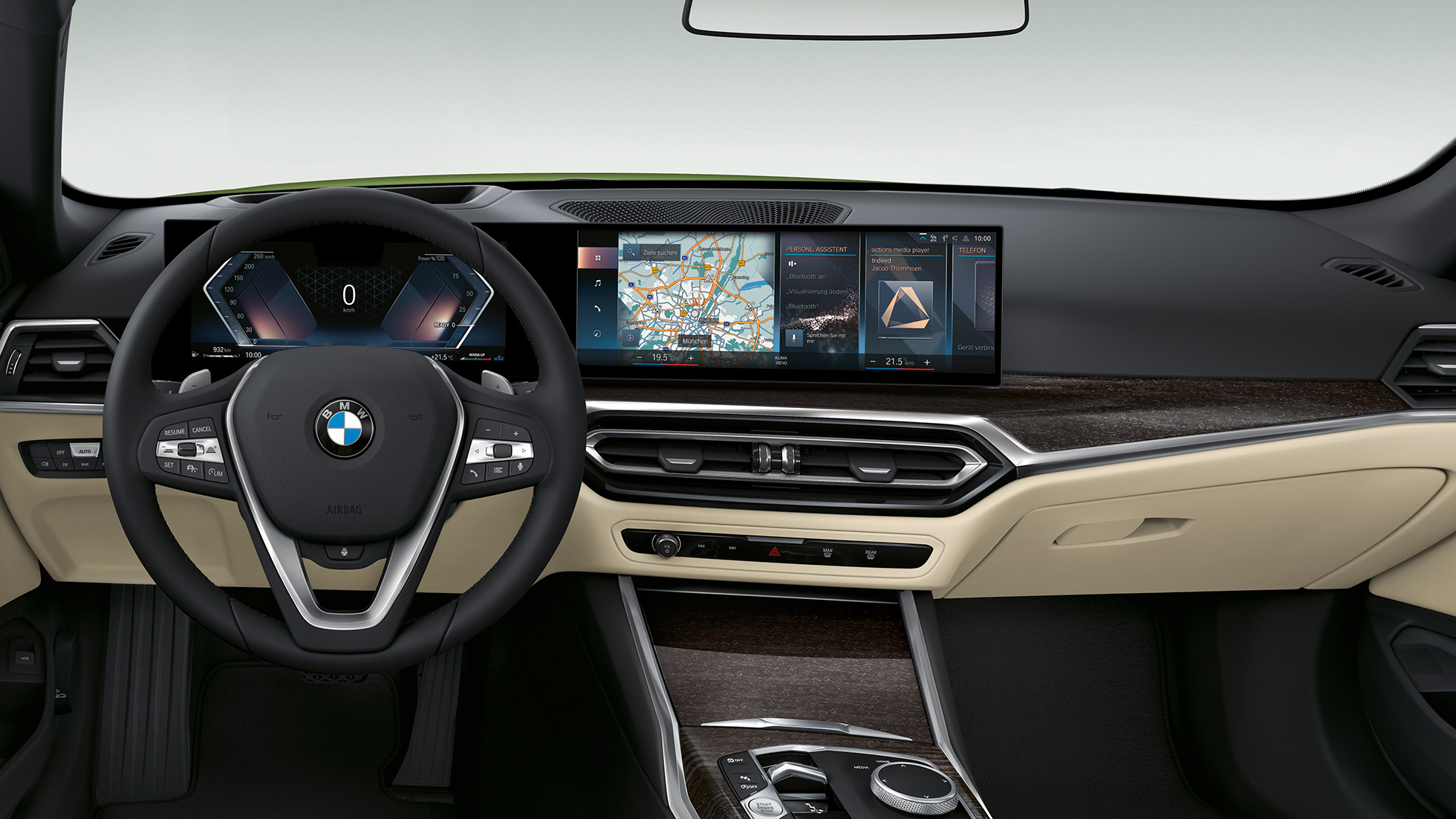 Kokpit BMW kabriolet serije 4 G23 2020 osnovni model BMW kabriolet serije 4 G23 2020 osnovni model kokpit