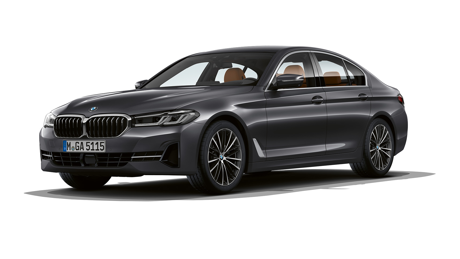 BMW Serija 5 Sedan G30 Osnovna oprema BMW Serija 5 Sedan 540i G30 2020 Osnovna oprema u Sophisto Grey prednji deo