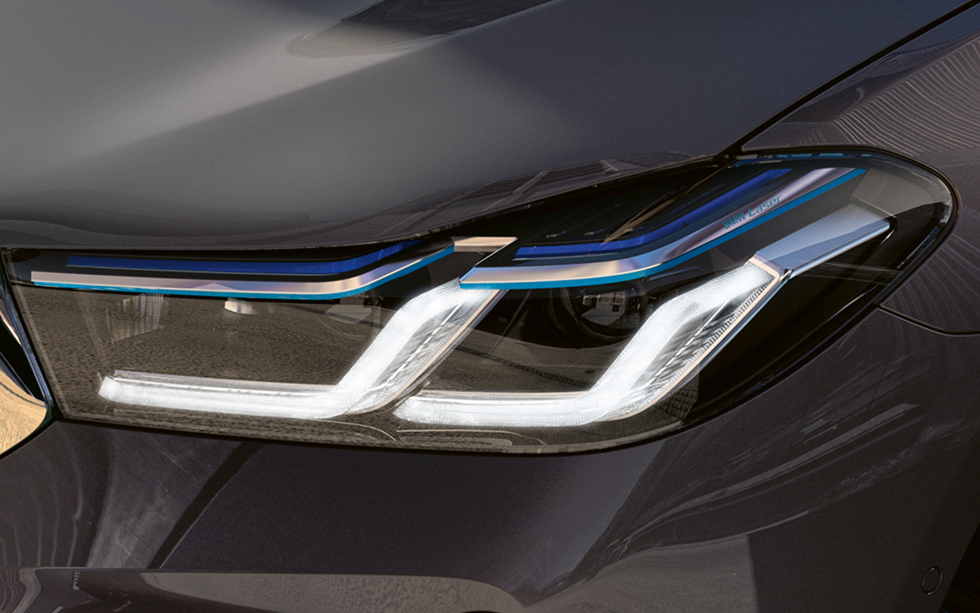 BMW Laser Light BMW Serija 6 Gran Turismo G32 2020 BMW Laser Light BMW Serija 6 Gran Turismo 640i xDrive G32 2020 Bernina sive boje bliži prednji prikaz
