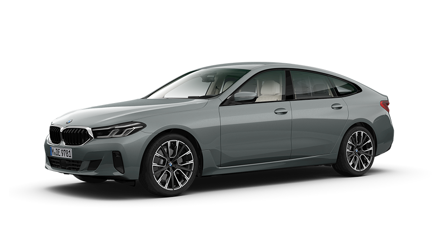 BMW Serije 6 Gran Turismo (G32) Tročetvrtinski prednji prikaz parkiranog vozila