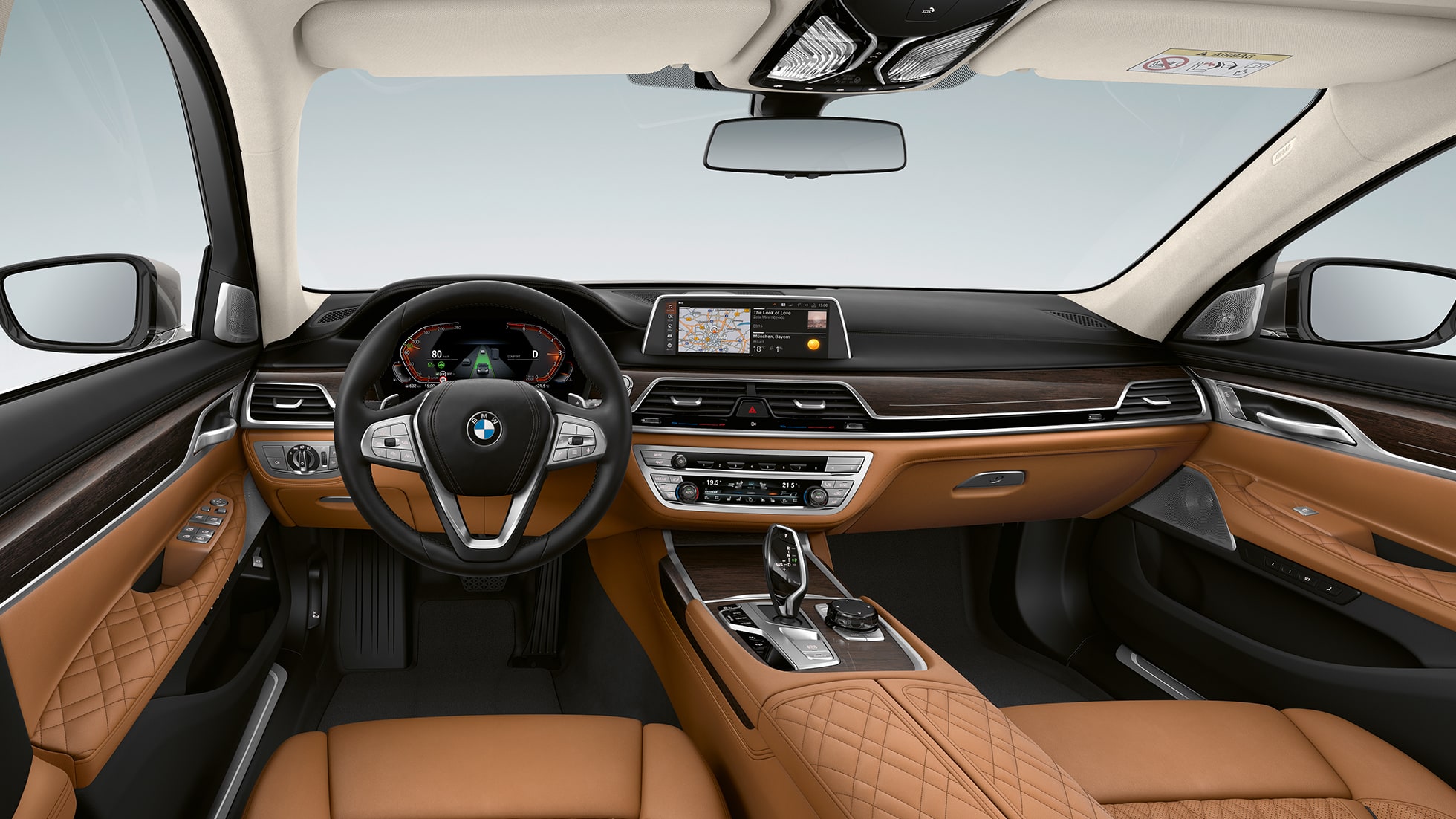 BMW Serije 7 Sedan sa dizajnom eksterijera Pure Excellence, enterijer BMW Serije 7 Sedan sa dizajnom eksterijera Pure Excellence enterijer