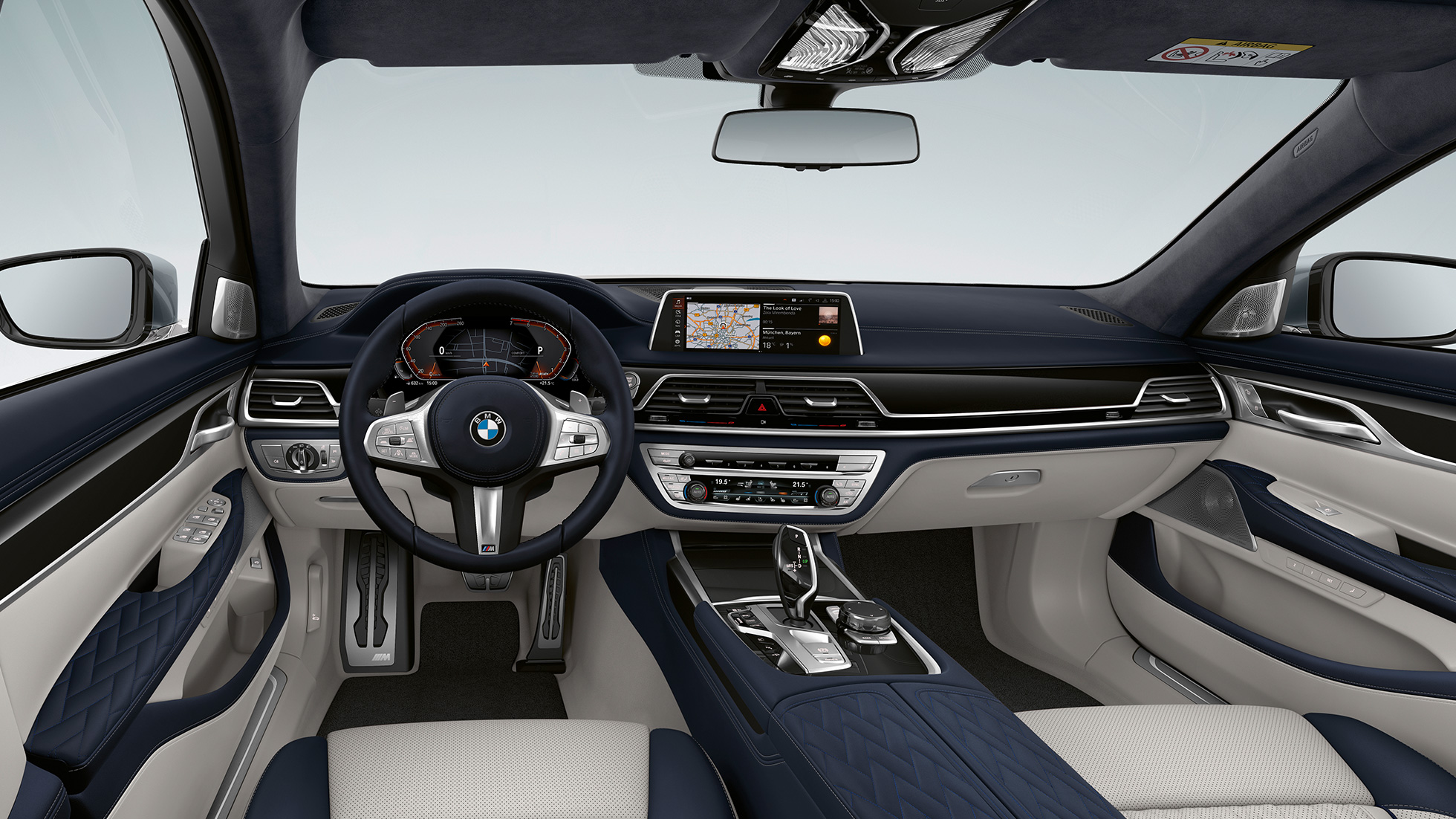 BMW Serije 7 Sedan M Sport paket, enterijer BMW Serije 7 Sedan M Sport paket enterijer