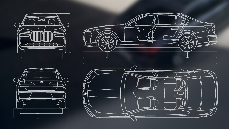 Tehnički podaci BMW Serije 7 Sedan G70 ICE 740i BMW Serije 7 Sedan G70 ICE 740i tehnički podaci