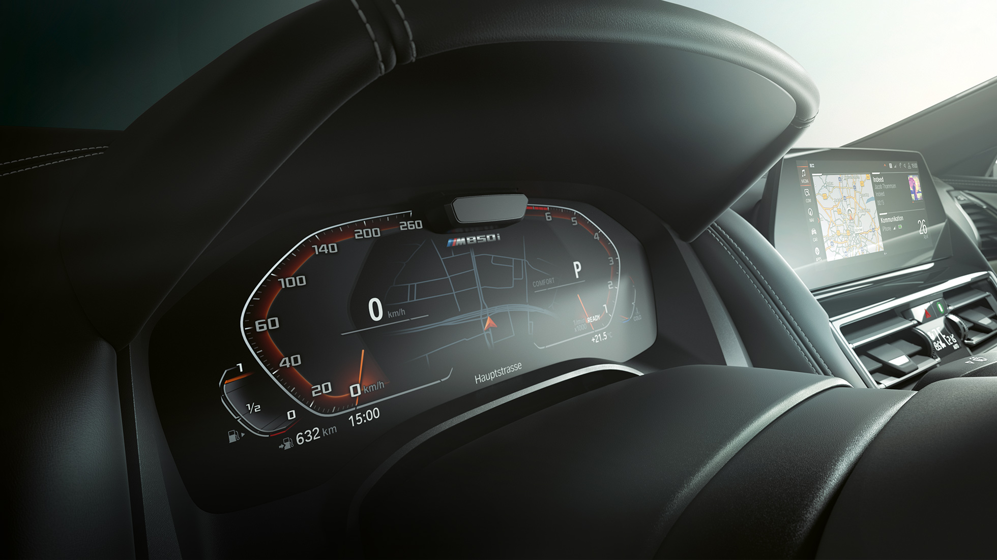 BMW M850i xDrive, instrument tabla, Driving Assistant Plus. BMW M850i xDrive, instrument tabla, Driving Assistant Plus.