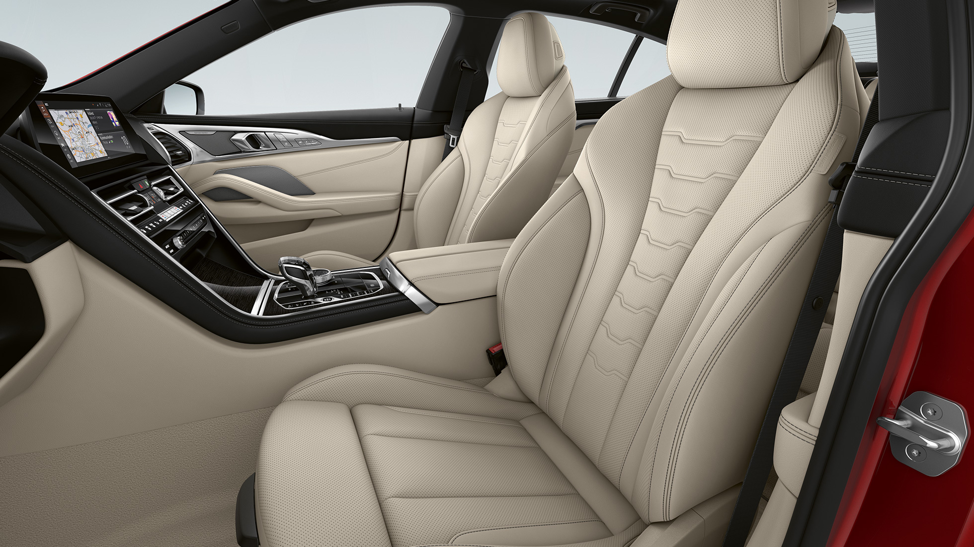 Oprema enterijera baznog modela BMW serije 8 Gran Coupé, oprema enterijera osnovnog modela