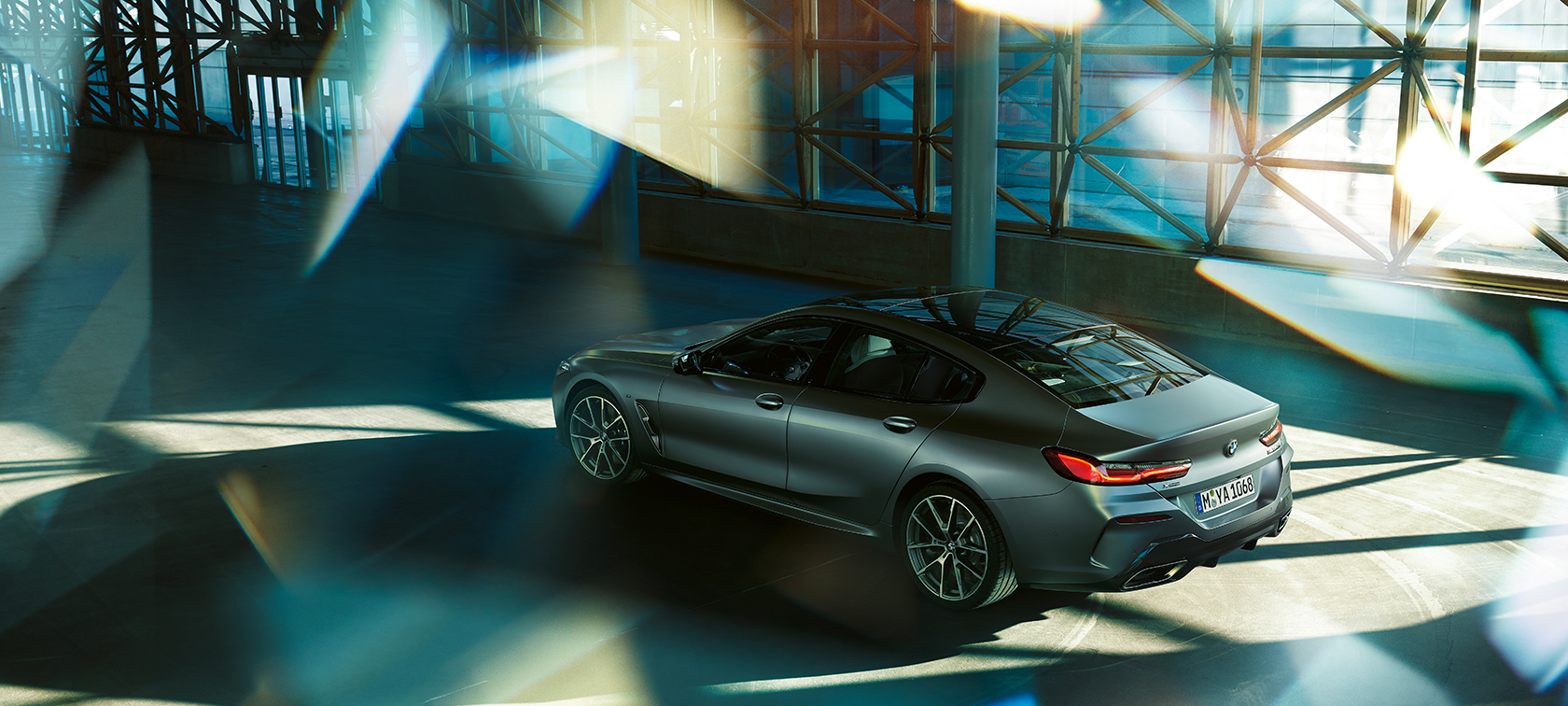 BMW serije 8 Gran Coupé, dizajn, pogled odozgo BMW serije 8 Gran Coupé, dizajn, informacije, podaci, oprema