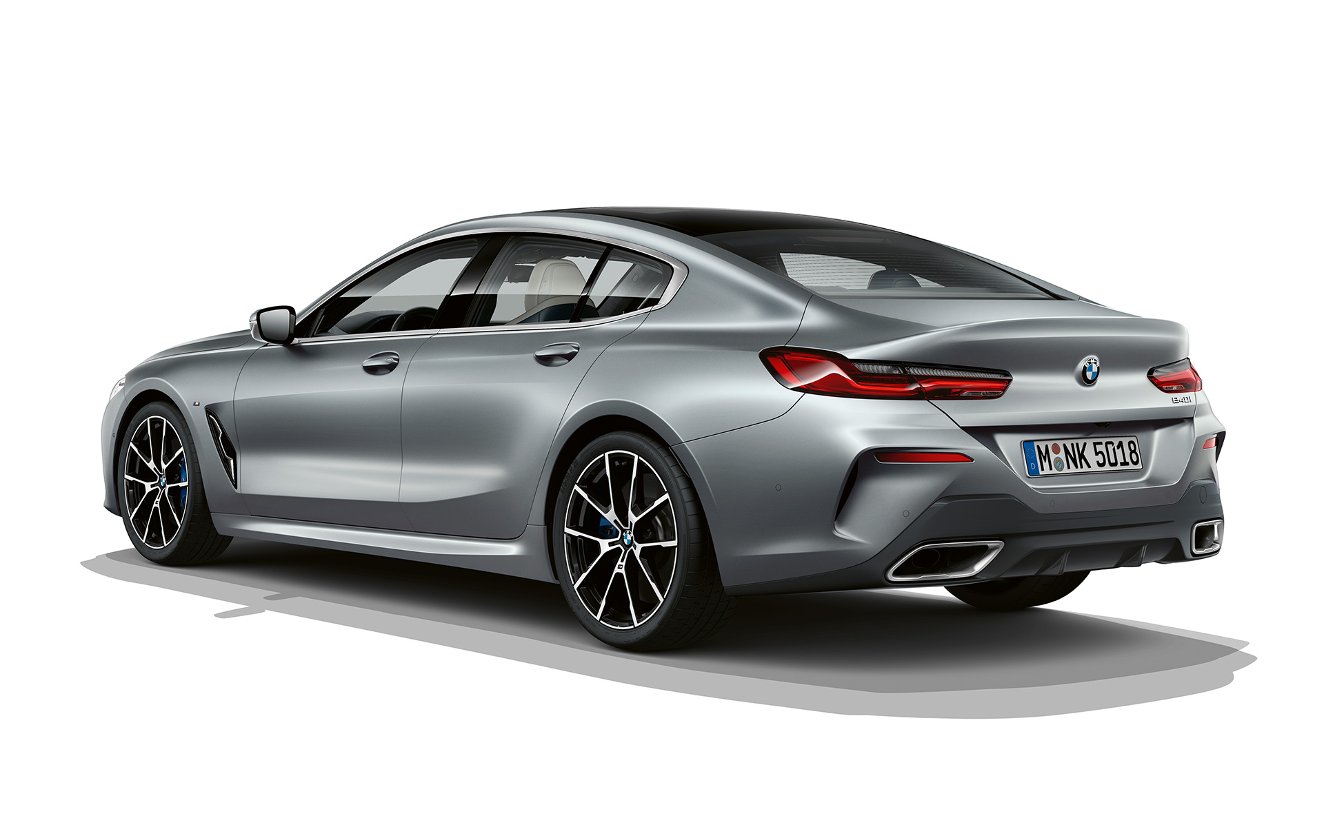 Frozen Temptation tročetvrtinski snimak otpozadit BMW serije 8 Gran Coupé, Frozen Temptation tročetvrtinski snimak otppzadi