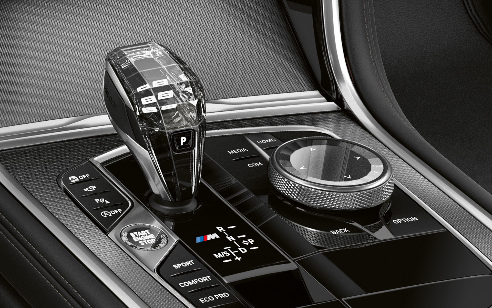 Pure Contrast kabinat BMW serije 8 Gran Coupé, Pure Contrast kabina