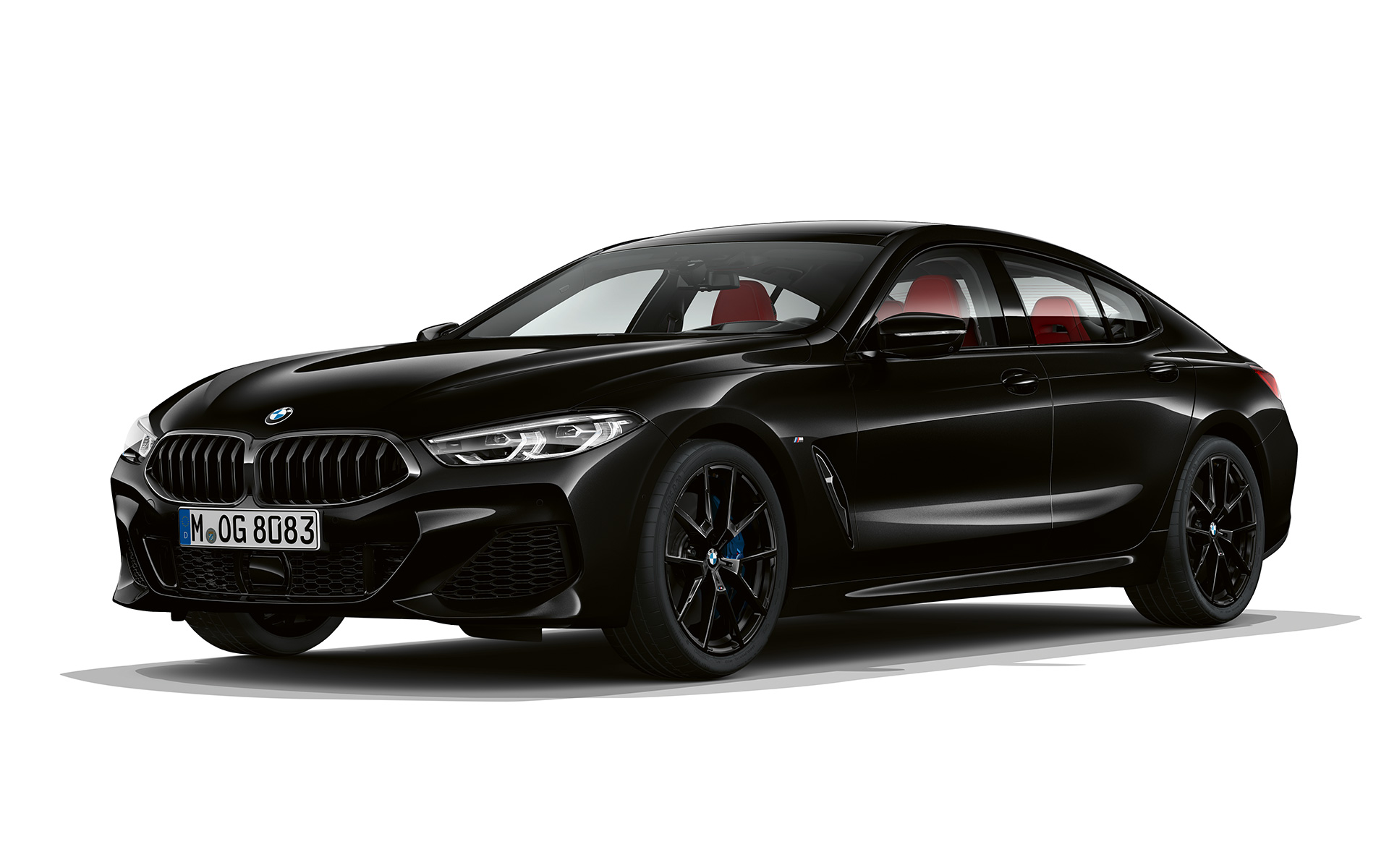 Dark Seduction tročetvrtinski snimak spreda BMW serije 8 Gran Coupé, Dark Seduction tročetvrtinski snimak spreda