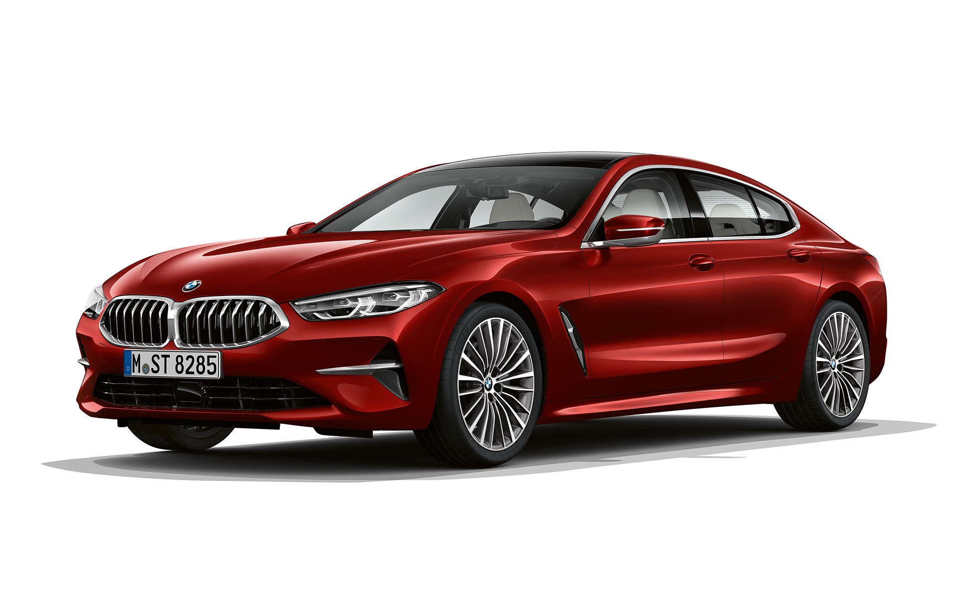 Impulsive Heat tročetvrtinski snimak spreda BMW serije 8 Gran Coupé, Impulsive Heat tročetvrtinski snimak spreda
