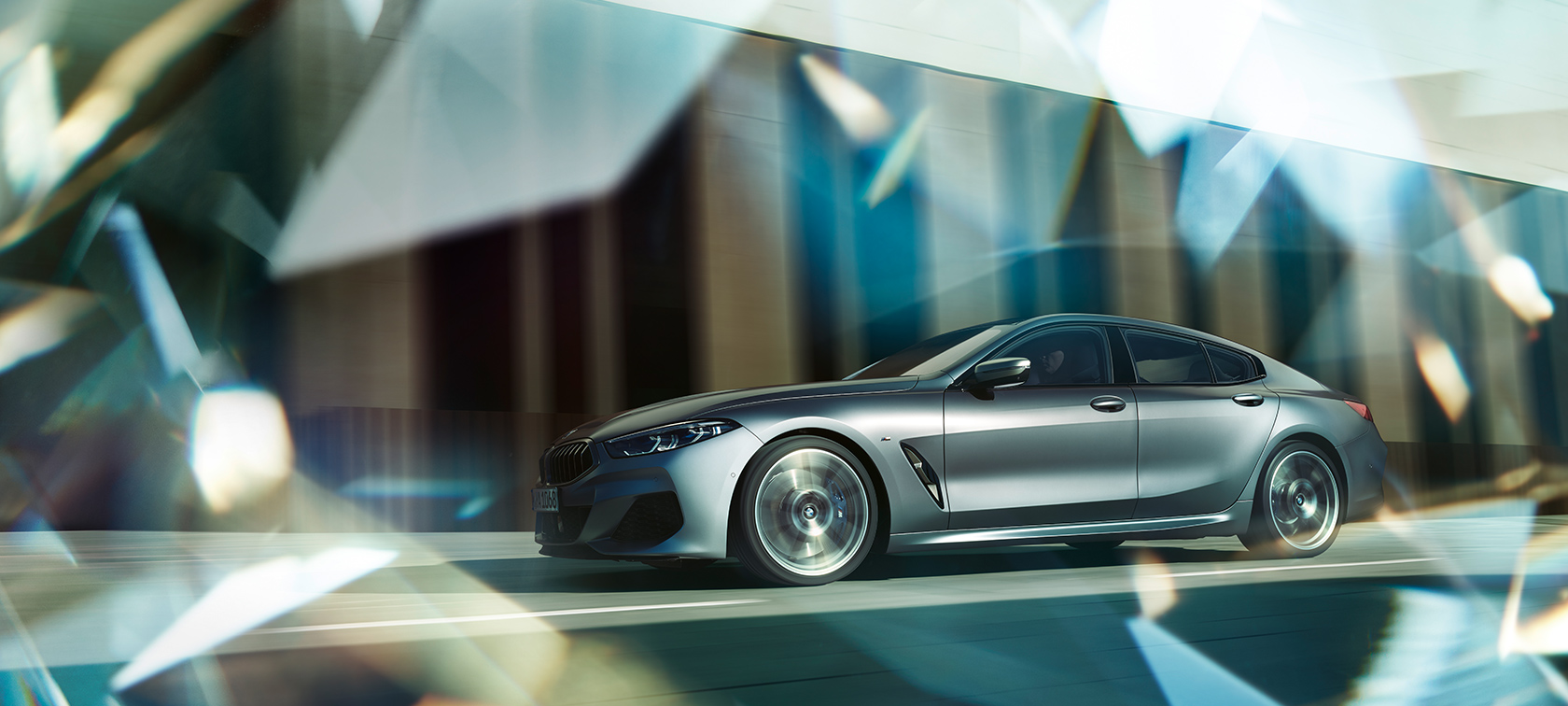BMW serije 8 Gran Coupé Inspiracija BMW serije 8 Gran Coupé, snimak sa strane u vožnji, Inspiracija