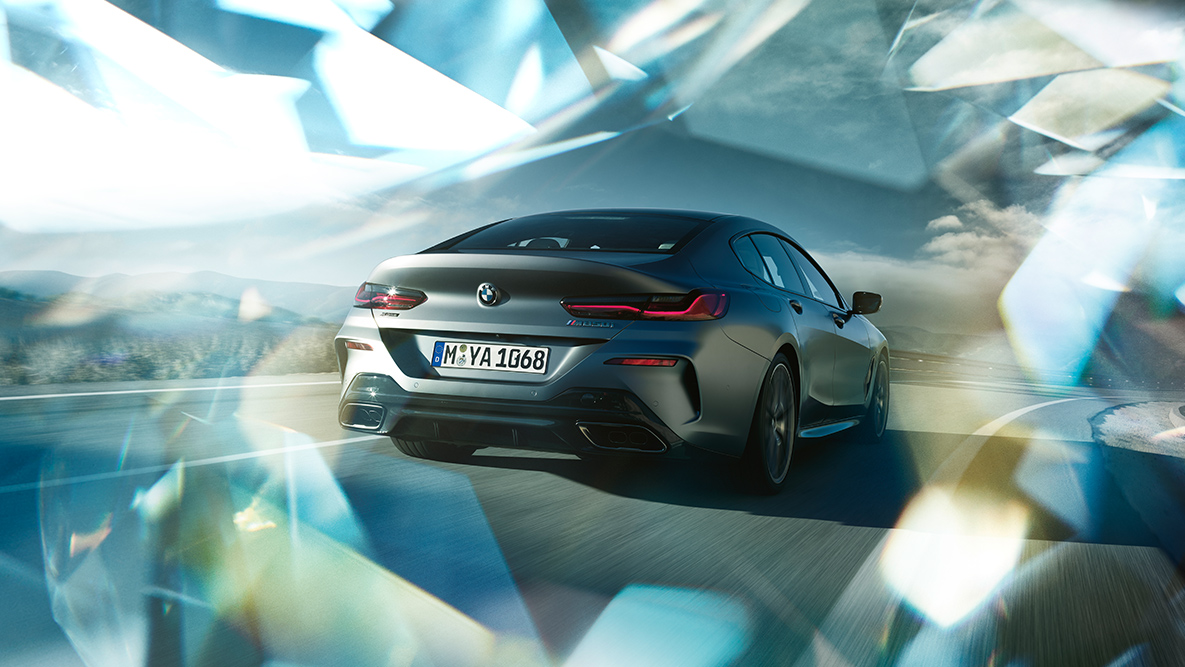 Dinamika vožnje xDrive BMW serije 8 Gran Coupé, dinamika vožnje xDrive