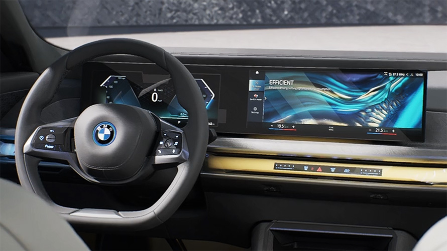 BMW i7 Sedan G70 Video o pametnoj unutrašnjosti vozila BMW i7 Sedan G70 Video o pametnoj unutrašnjosti vozila