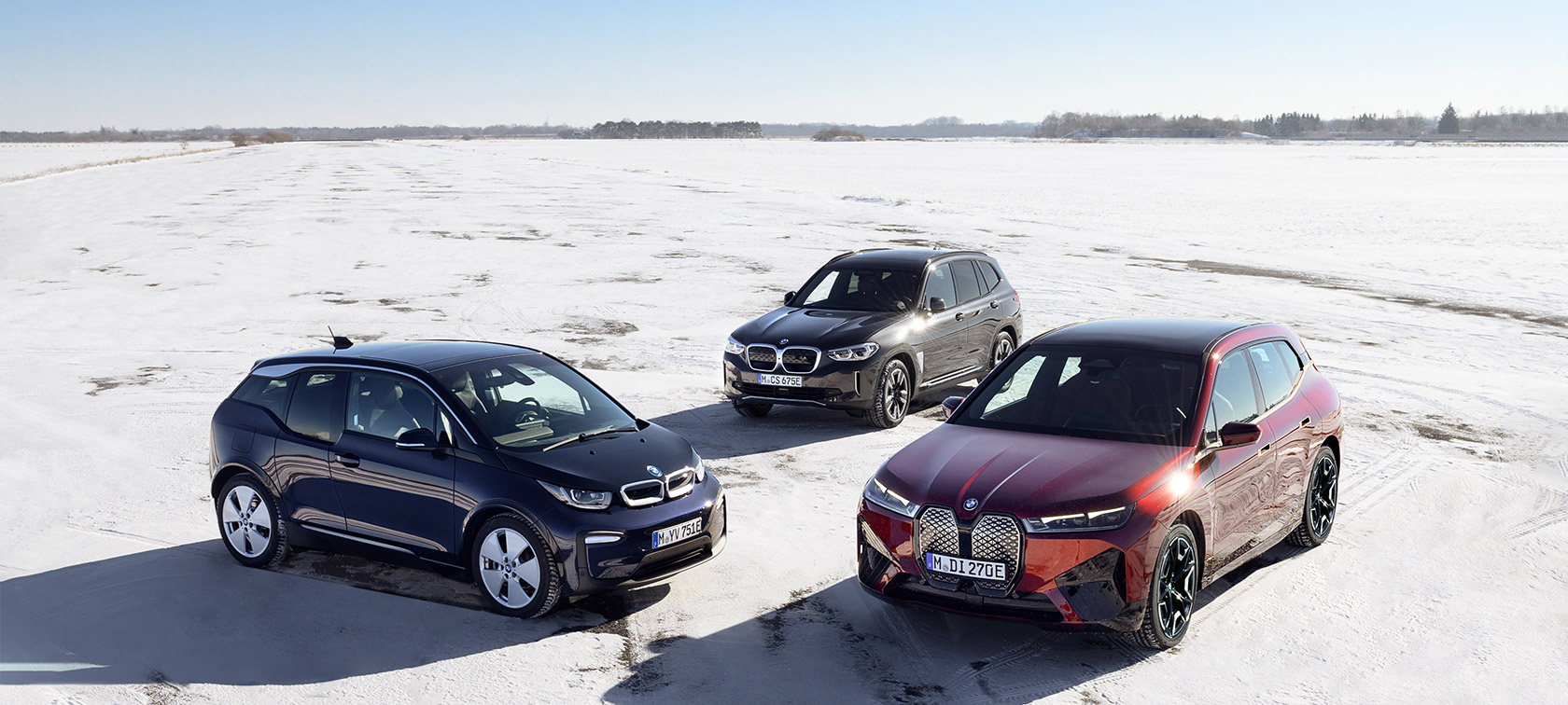 BMW električni modeli pogled sa strane iz ptičje perspektive BMW i serija BMW električni modeli pogled sa strane iz ptičje perspektive