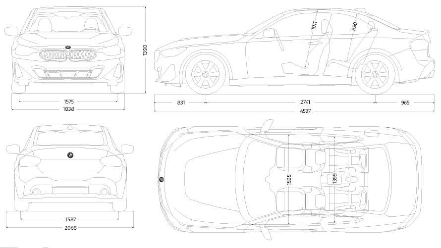 BMW M240i xDrive Coupe G42 2021 BMW M240i xDrive Coupe G42 2021 Black Sapphire metalik boja