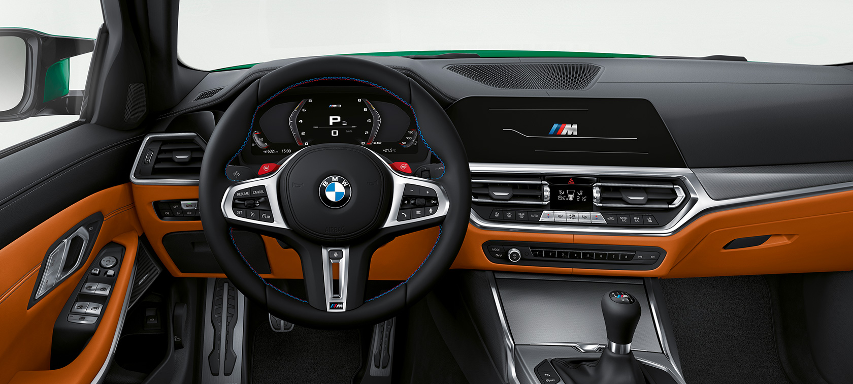 BMW M3 Sedan G80 2020 kabina BMW M3 Sedan G80 2020 enterijer kabine