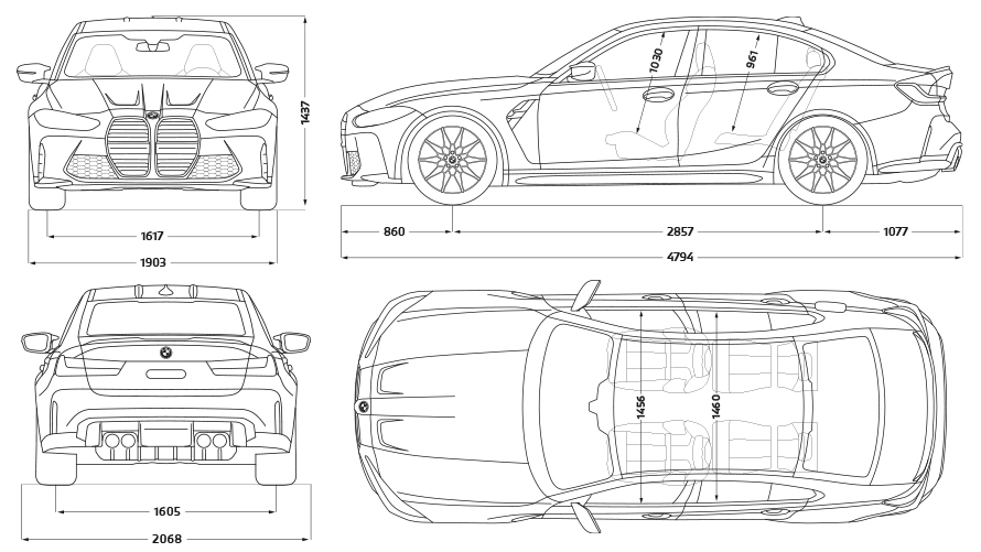 BMW serije M3 Sedan G80 2020 pogled sa strane iz žablje perspektive BMW M3 Sedan G80 2020 Isle of Man Green metalizirani pogled sa strane iz žablje perspektive