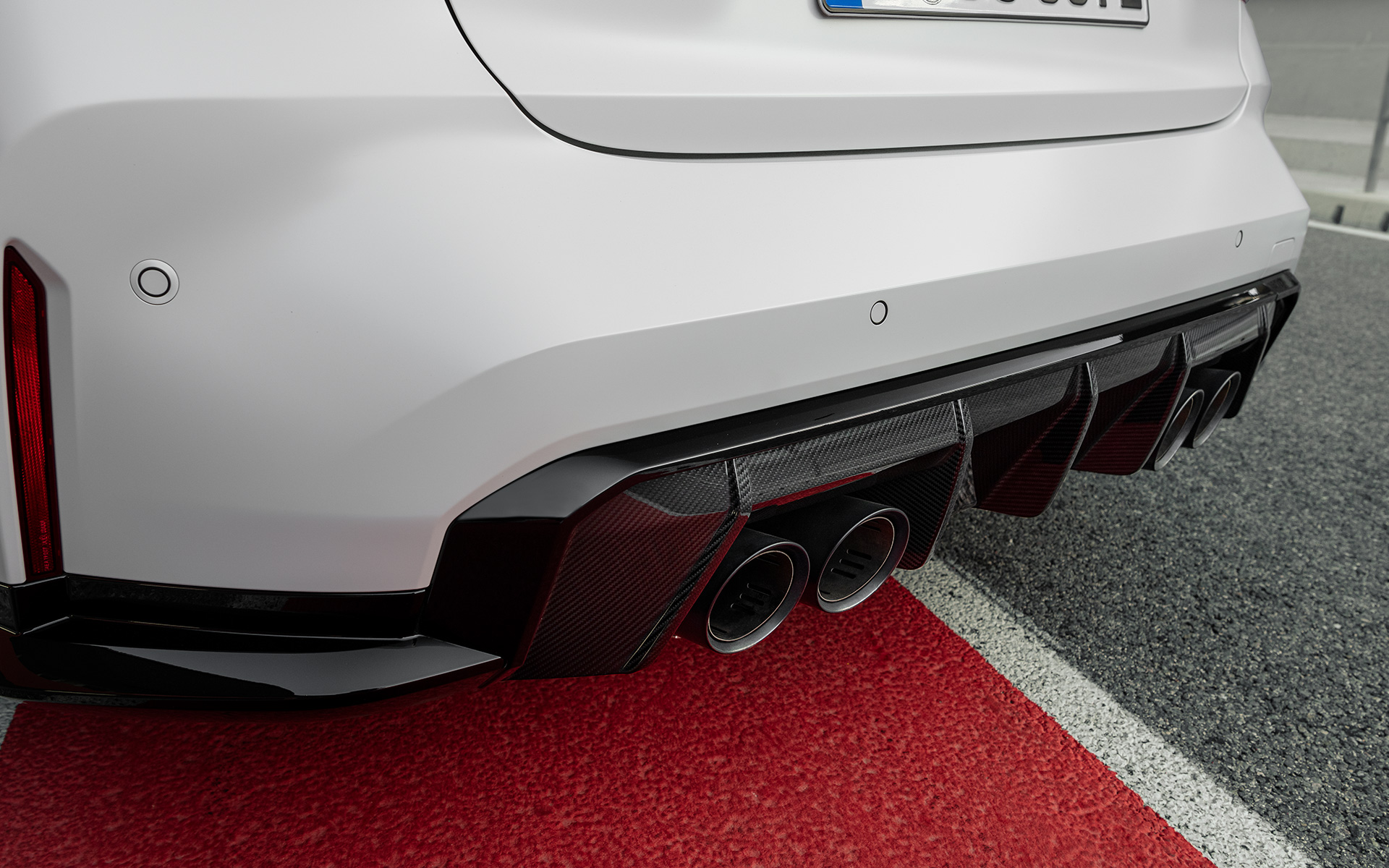 M zadnji prigušivač od titanijuma BMW M3 CS G80 BMW M3 CS G80 M zadnji prigušivač od titanijuma