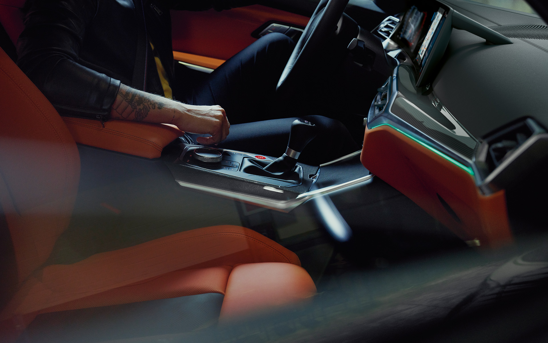 BMW M3 Sedan G80 2020 enterijer kabine