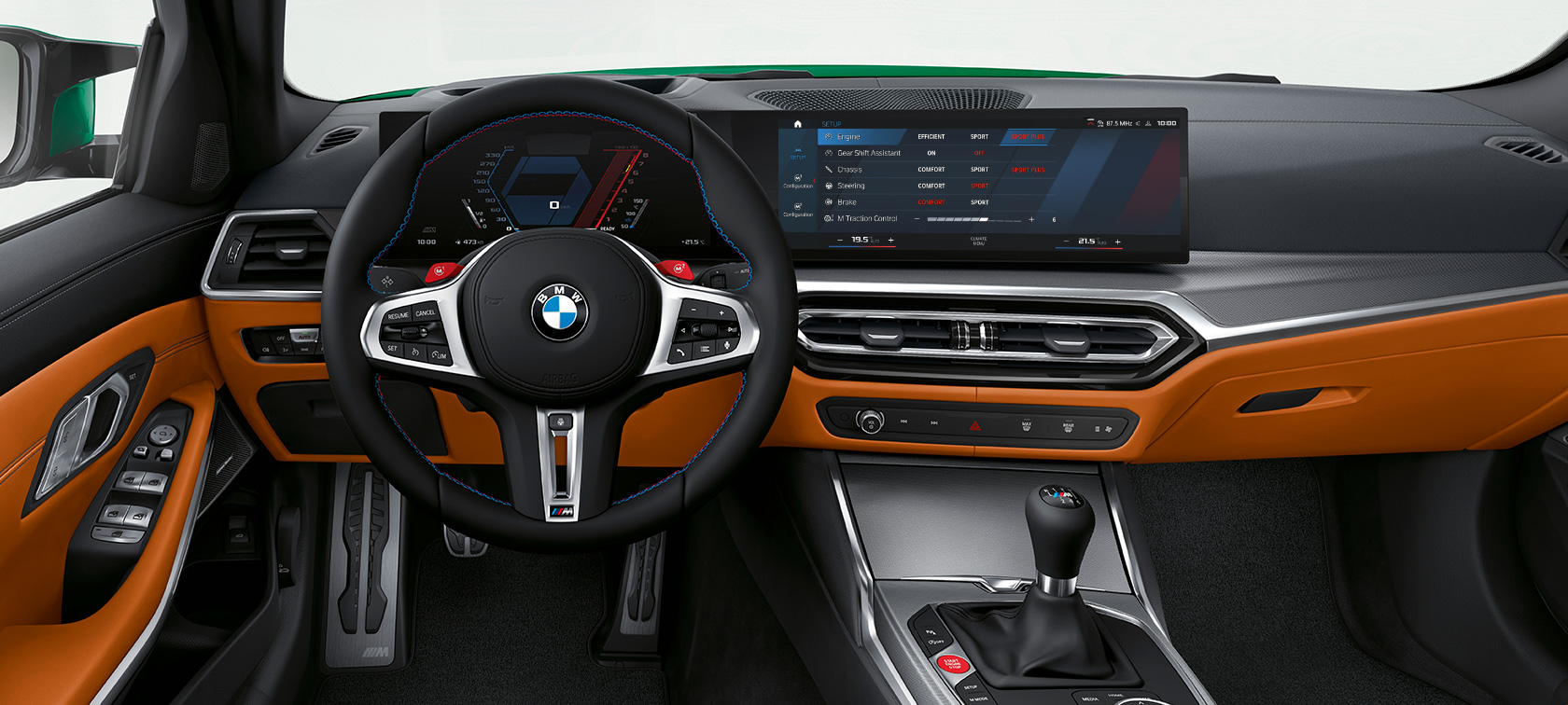BMW M3 CS G80 kabina BMW M3 CS G80 kabina unutrašnjost