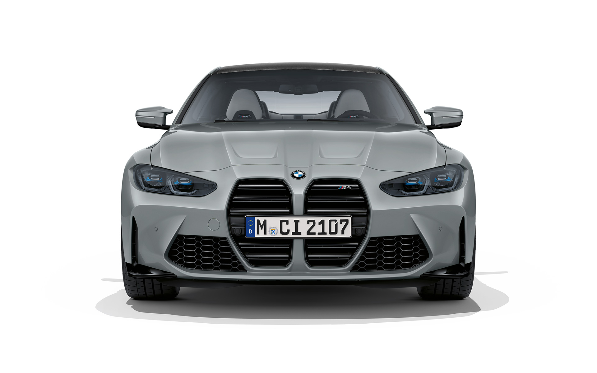 BMW M4 Coupe G82 2020 Brooklyn siva metalizirana prednji prikaz