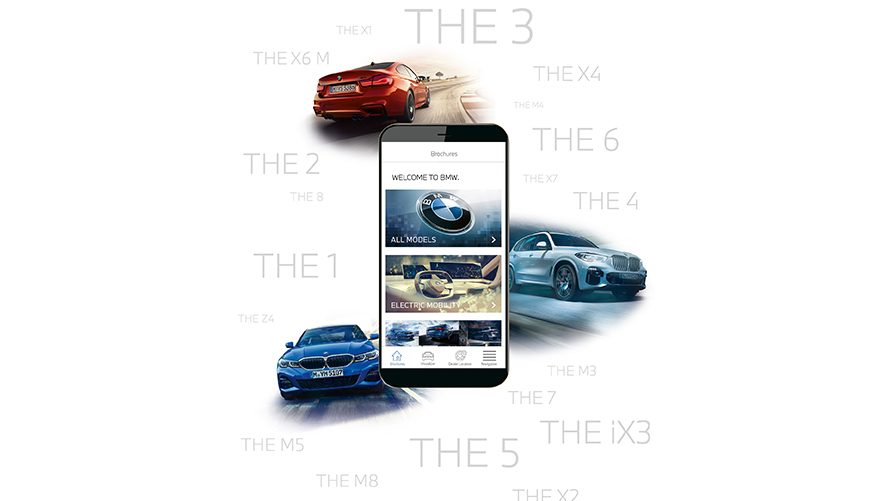 BMW Brochure app BMW Brochure App za vaš smart telefon.