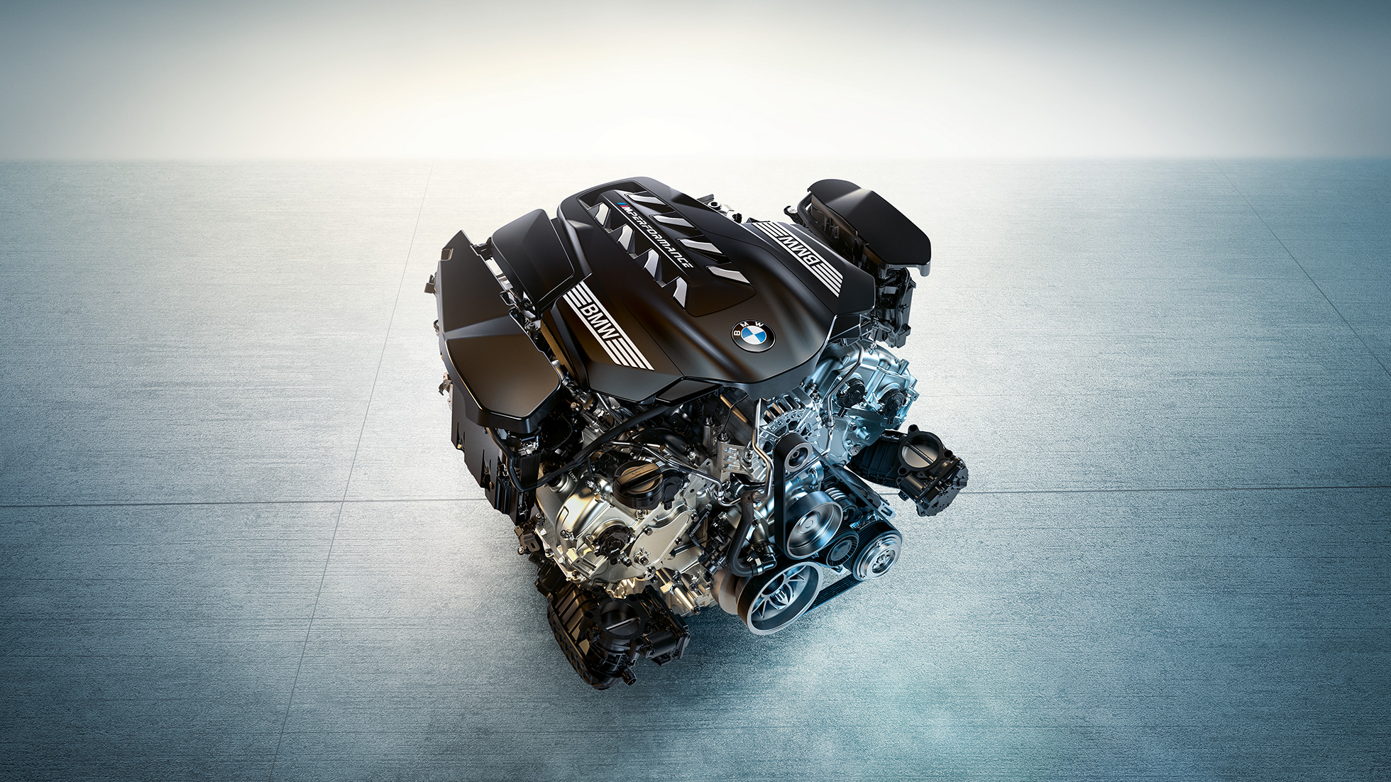 BMW M TwinPower Turbo 8-cilindrični benzinski motor BMW M550i xDrive Sedan G30 LCI Facelift 2020 BMW M TwinPower Turbo 8-cilindrični benzinski motor BMW M550i xDrive Sedan G30 LCI Facelift 2020