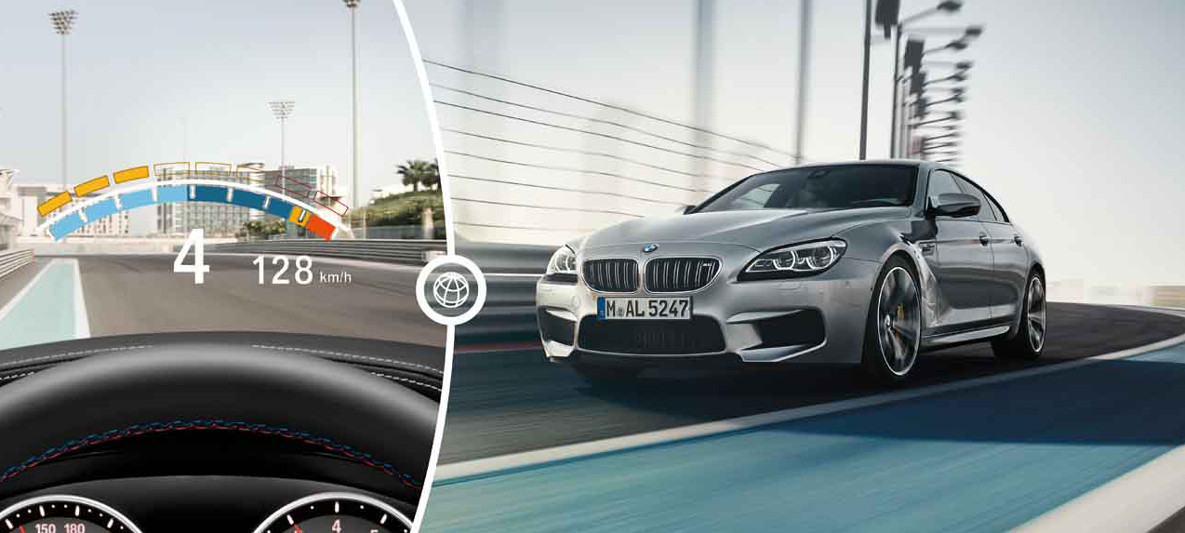 BMW Head-Up displej sa displejem specifičnim za M seriju BMW Head-Up displej sa displejem specifičnim za M seriju