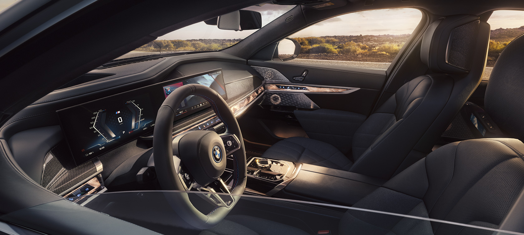 Video o enterijeru BMW i7 M70 xDrive Sedan G70 BMW i7 M70 xDrive Sedan G70 Video o enterijeru