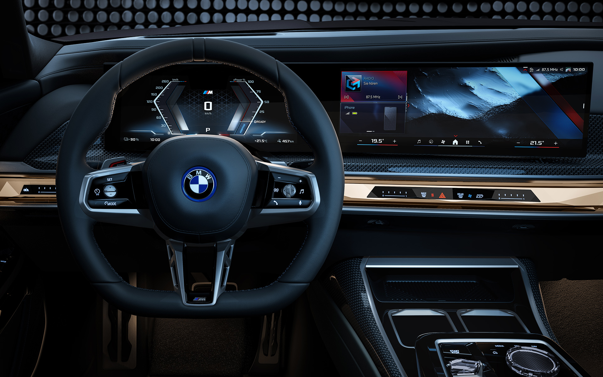 M kožni volan BMW i7 M70 xDrive Sedan G70 BMW i7 M70 xDrive Sedan G70 M kožni volan