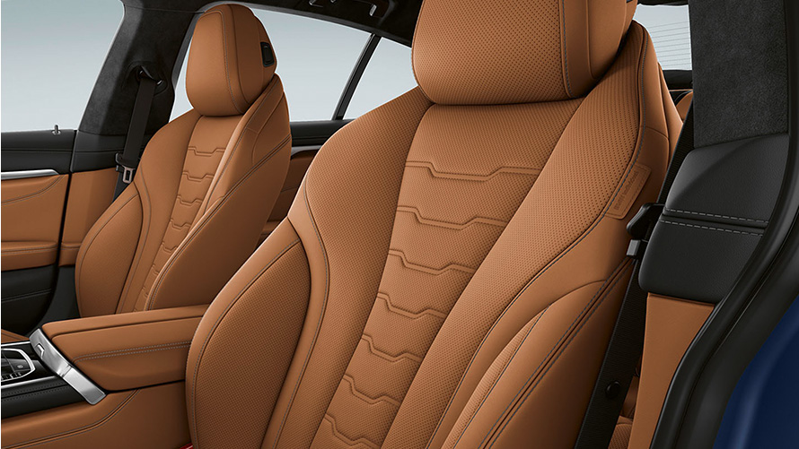 BMW M850i xDrive Gran kupe G16 LCI Facelift 2022 unutrašnjost multifunkcionalna sedišta