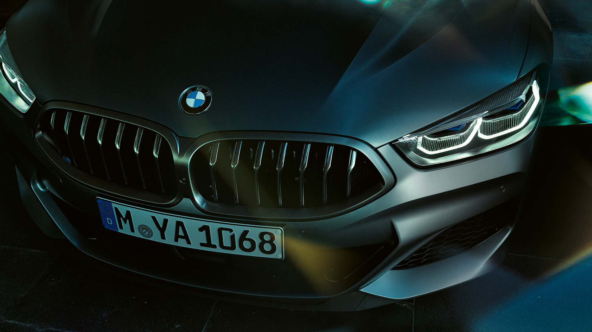 BMW M850i xDrive Gran Coupé, prednja rešetka BMW M850i xDrive Gran Coupé, dizajn, prednja rešetka