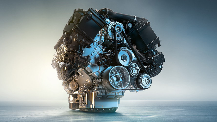 M TwinPower Turbo 8-cilindarski benzinski motor BMW X5 M50i. M TwinPower Turbo 8-cilindarski benzinski motor BMW X5 M50i G05.