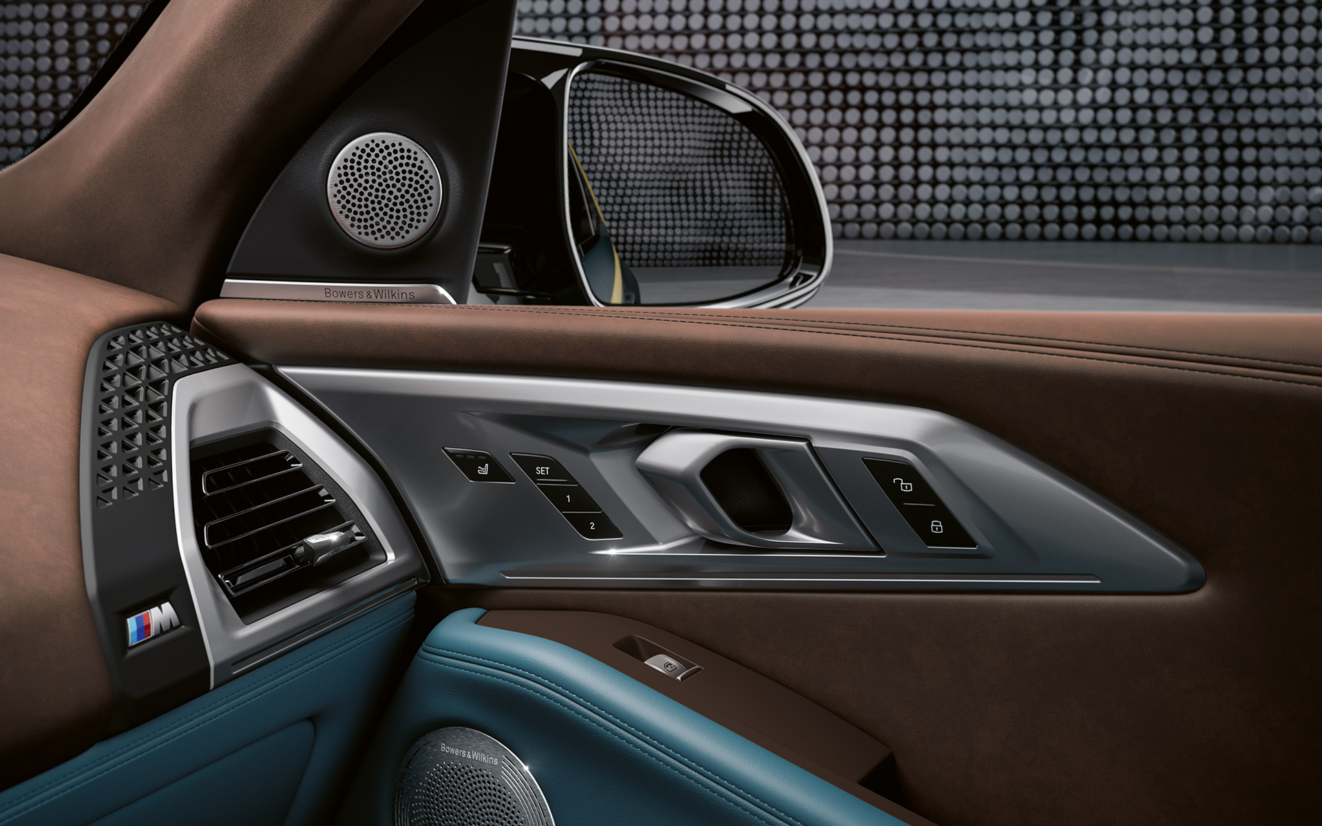 BMW XM G09 Bowers & Wilkins Diamond Surround Sound sistem BMW XM G09 Unutrašnjost Bowers & Wilkins Diamond Surround Sound sistem