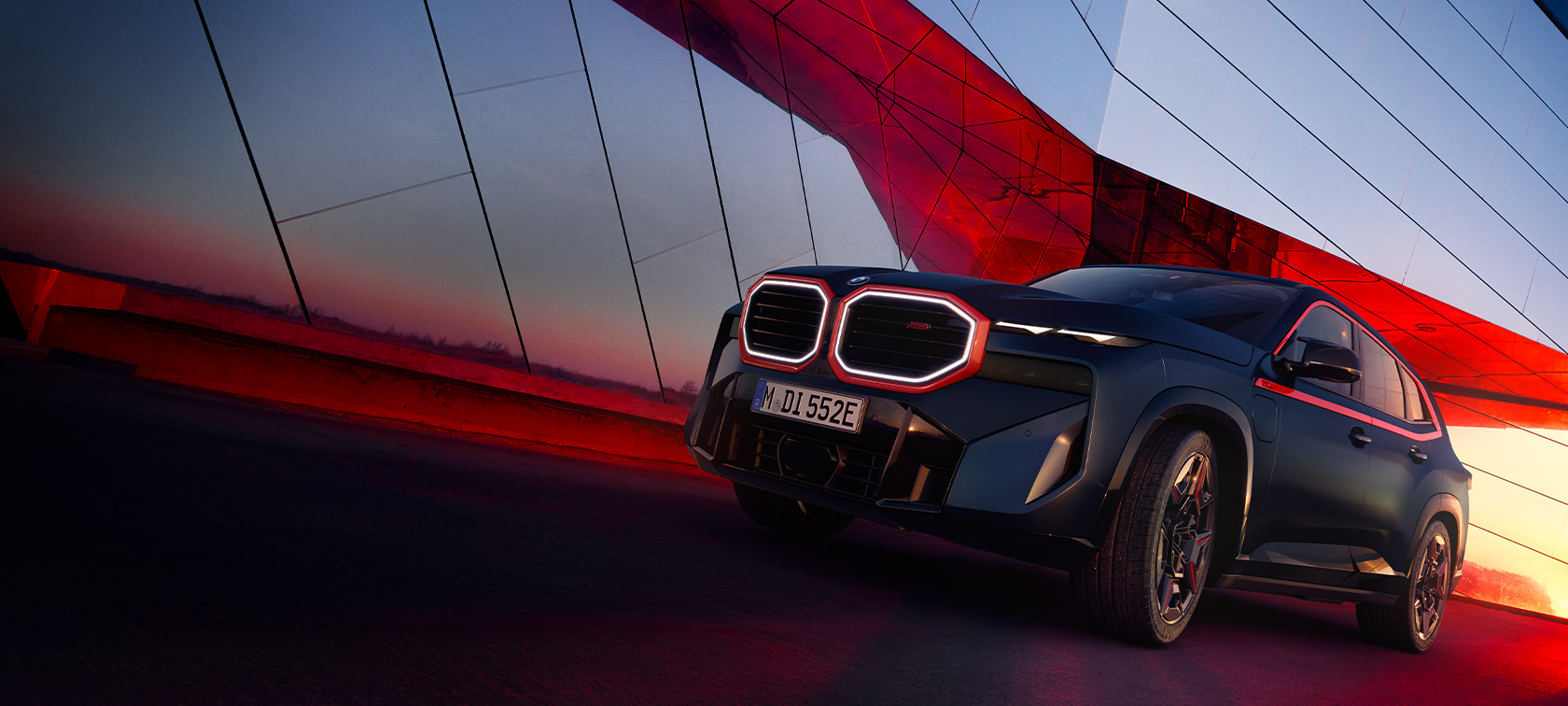 BMW XM G09 Label Red 2023 Tizer vozila 