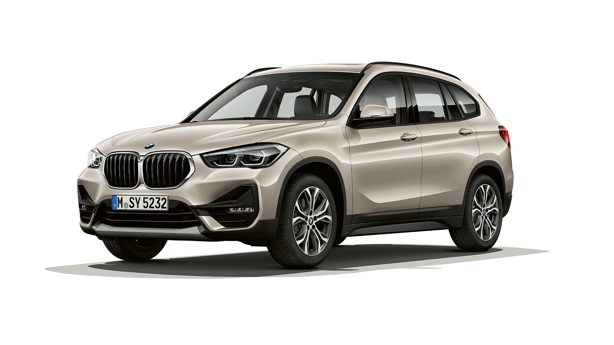 BMW X1, Model Advantage, tročetvrtinski pogled spreda BMW X1, Model Advantage, tročetvrtinski pogled spreda, srudisjki snimak