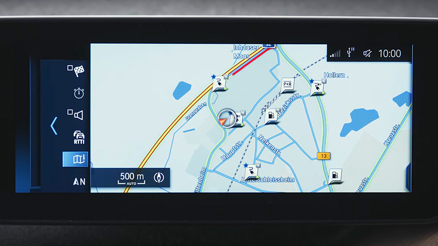 BMW plug-in hibrid navigacioni sistem BMW plug-in hibrid navigacioni sistem izbliza