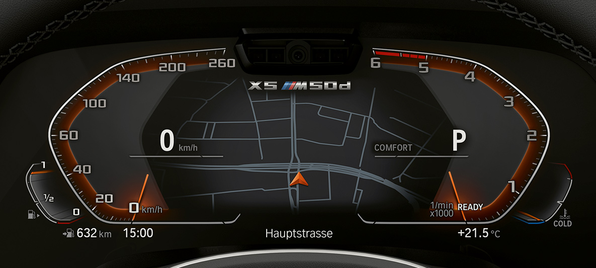 BMW X5 M50d enterijer Prednja kožna sedišta modela BMW X5 M50d