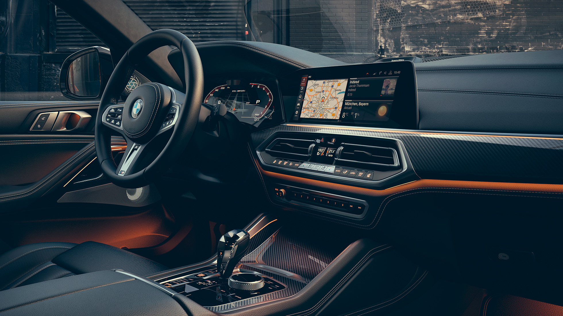 Enterijer BMW X6. Enterijer BMW X6.