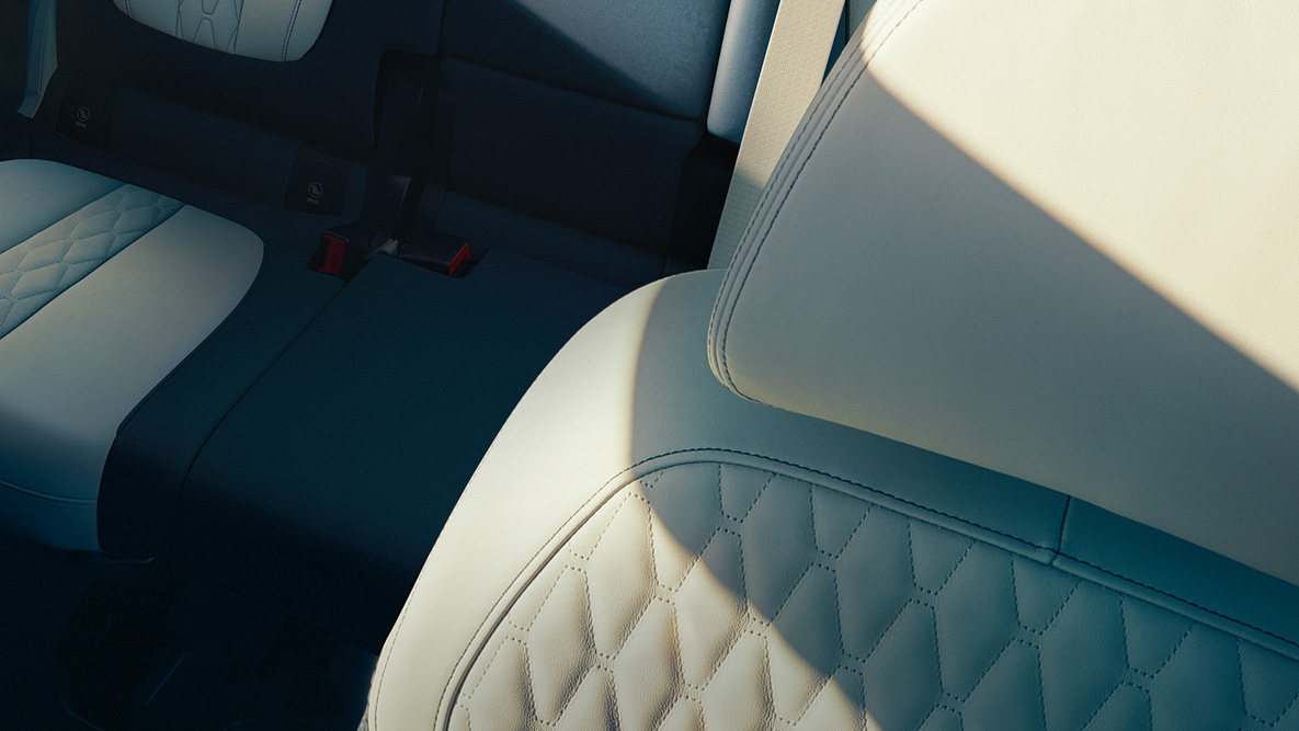 Kožni dizajn modela BMW X7 Krupni plan kožnog dizajna u koži “Merino”'