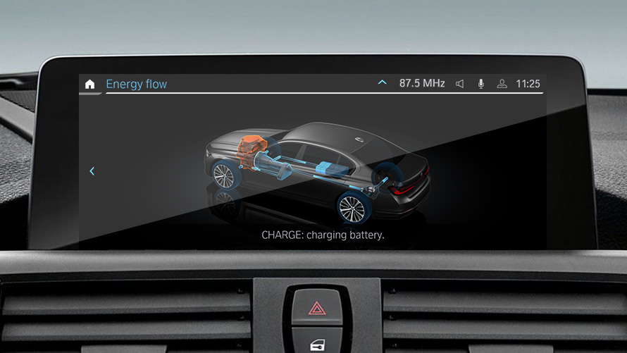 Pokazivač protoka energije BMW EfficientDynamics Pokazivač protoka energije