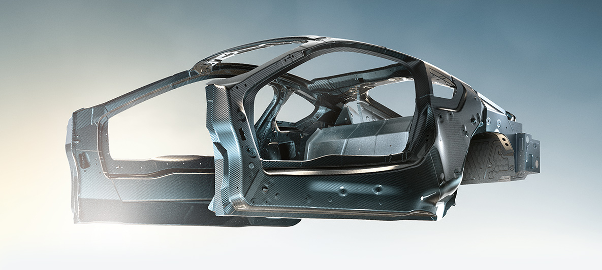BMW lagana karoserija izbliza BMW EfficientDynamics BMW lagana karoserija izbliza