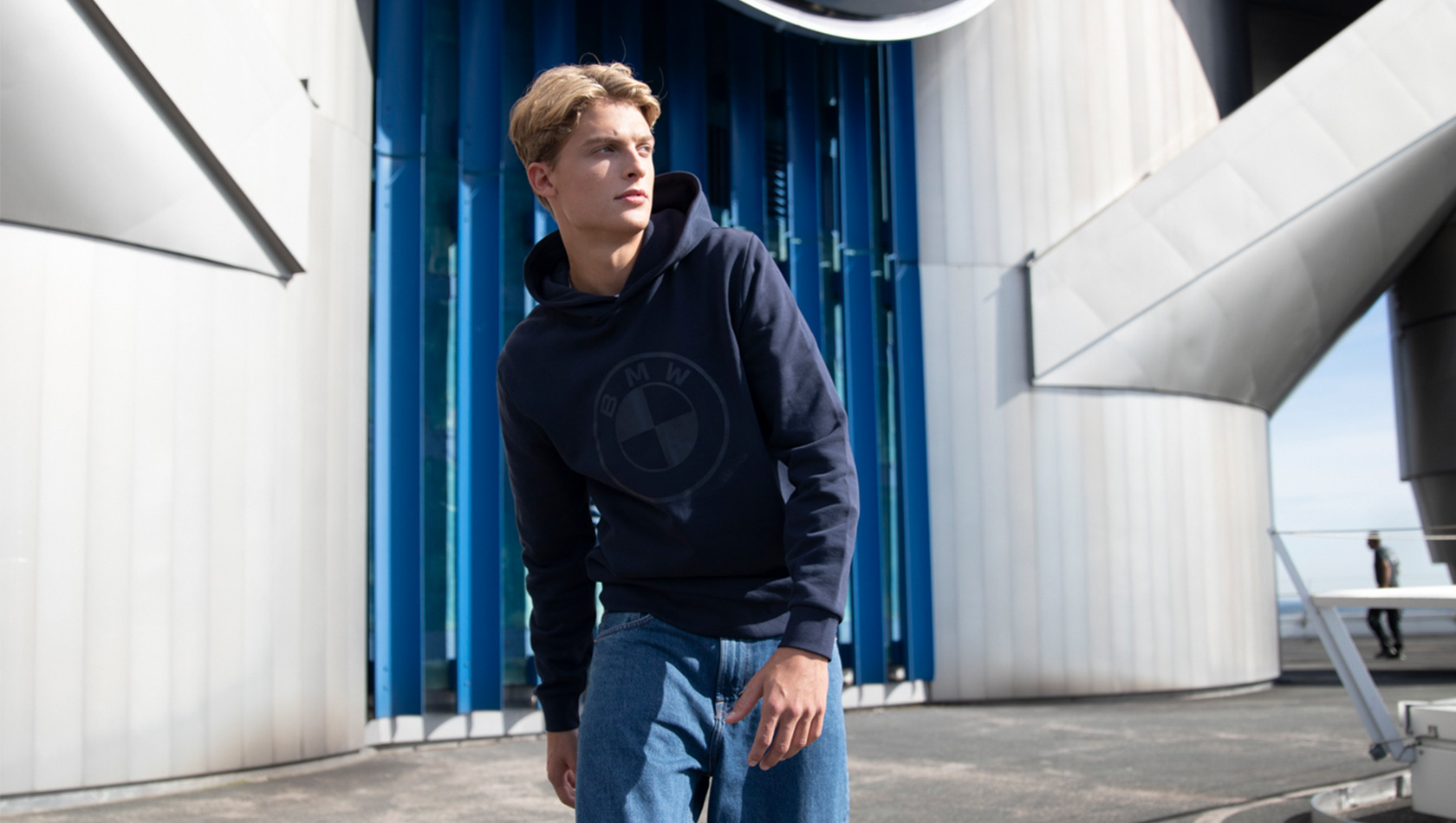 BMW Lifestyle katalog BMW za 2023. M dukserica sa kapuljačom logo unisex BMW Lifestyle katalog BMW M dukserica sa kapuljačom logo unisex