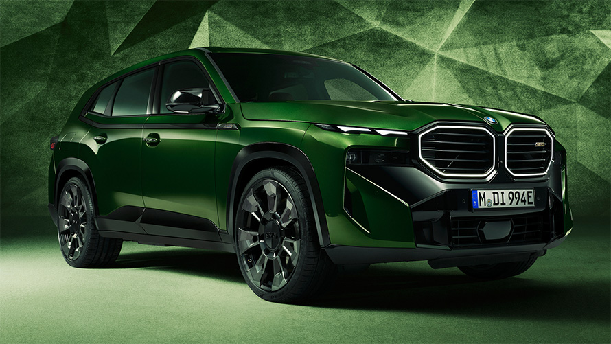 BMW XM G09 2022 BMW Individual Anglesey Green metalik