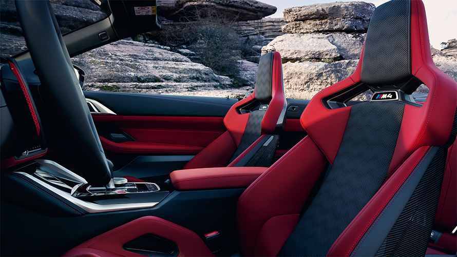 BMW Individual full koža ‘Merino' Fiona Red/Black