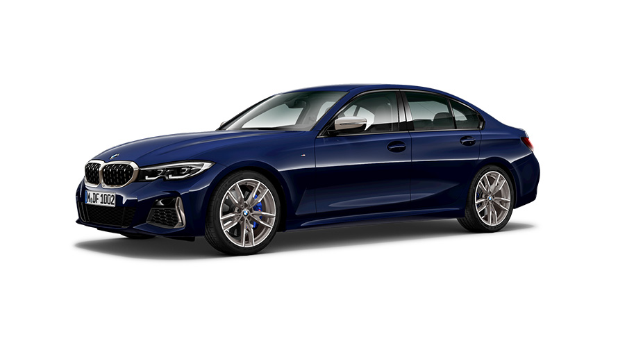 BMW M340i Limuzina G20 2019 tročetvrtinski bočni prikaz BMW M340i Limuzina G20 2019 tročetvrtinski bočni prikaz